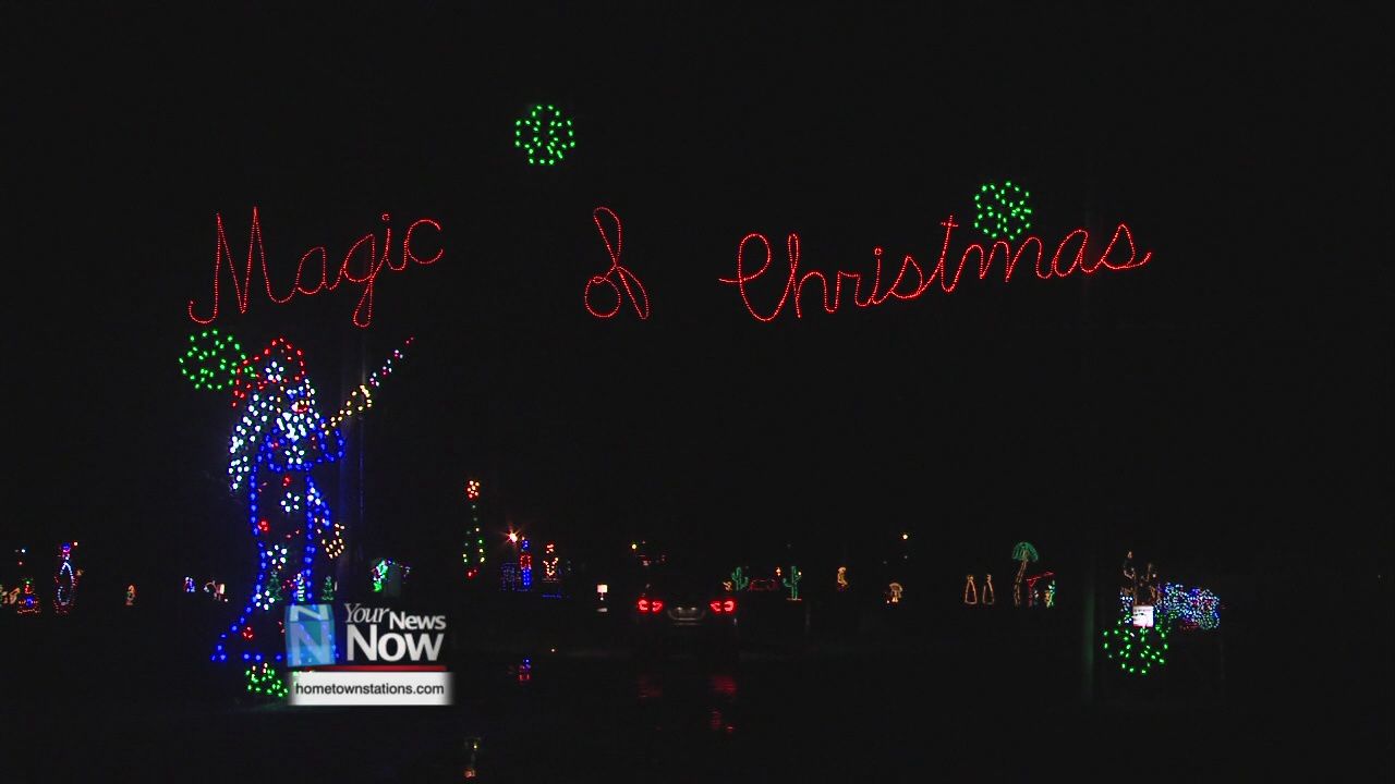 Drive-thru Holiday Light Show in Van Wert